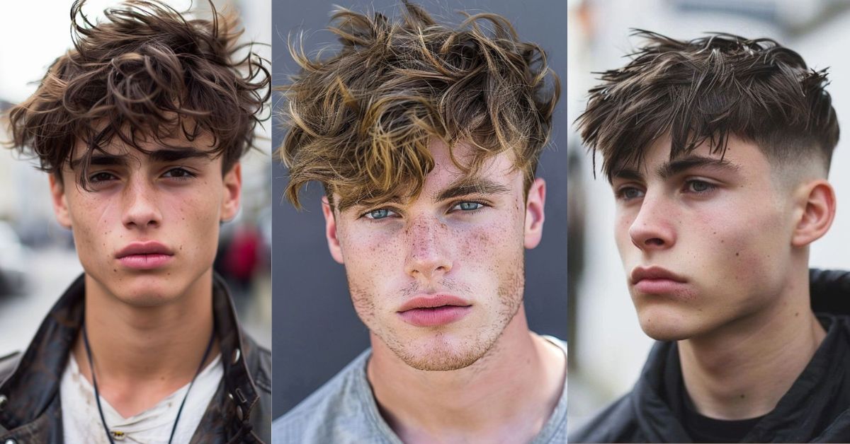 Messy Hairstyles Men
